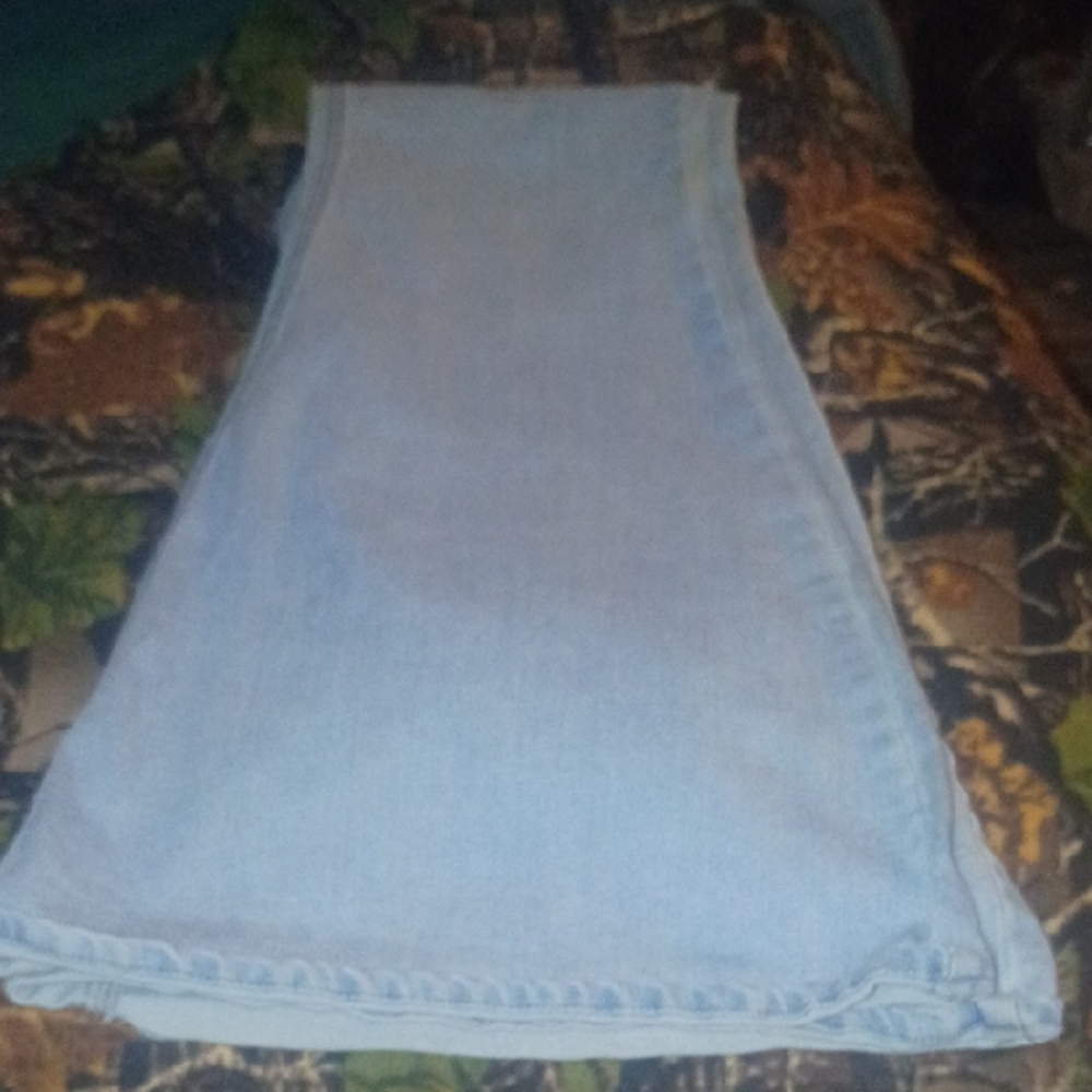 Forever 21 Light Blue Flare Jeans